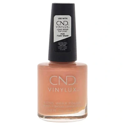 Image of CND Vinylux Long Wear Nail Polish (No Lamp Required), 15 ml, Coral, Uninhibited