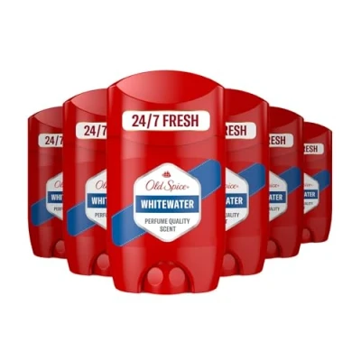 Image of Old Spice Whitewater Deodorant Stick, 50 ml, Pack of 6