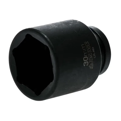 Image of Teng Tools Impact Socket Hexagon 6 Point 1/2in Drive 30mm