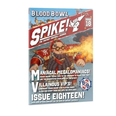 Image of Games Workshop Warhammer Blood Bowl: Spike! Journal 18 (Chaos Dwarf)