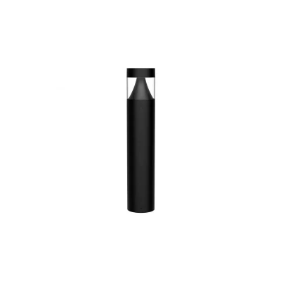 Image of LED Bollard Multi Wattage CCT Photocell Cone Black Collingwood Hydra
