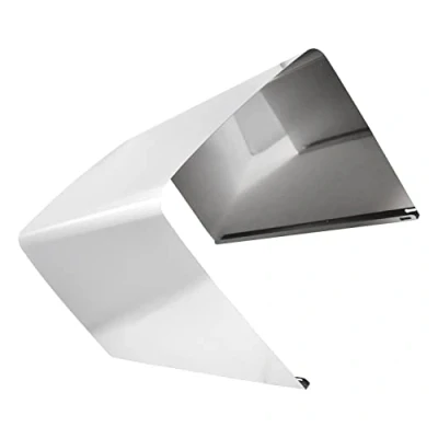 Image of sparefixd Universal Hood Extractor Fan Air Vent Stainless Steel Chimney Cover