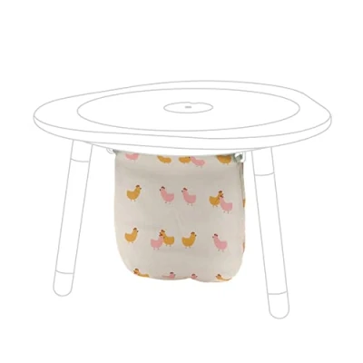 Image of Stokke MuTable Cotton Bag, Chicks Toy Storage Bag for Small to Medium Sized Toys Made of Soft Lightweight, Easy Carry