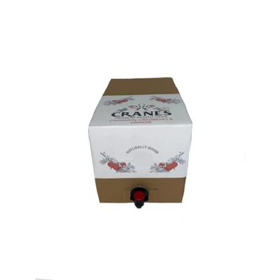 Image of Cranes Cranberries, Oranges &amp; Cinnamon Mulled Cider 3.4% 5L Bag in a Box