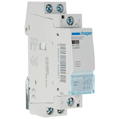 Image of hager esc227 commutatore Legrand Lexic, 25 A, 1 NA NC, 230 V
