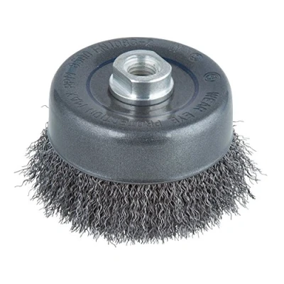 Image of wolfcraft Steel Wire Cup Brush, Ø 100 mm I 2151000