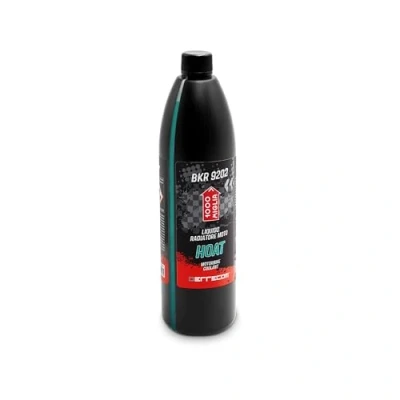 Image of ERRECOM 1000 Miglia BKR 9202 Motorcycle Coolant HOAT 38C/+125C, Ready to Use Antifreeze HYBRID OAT, 1 Litre BLUE