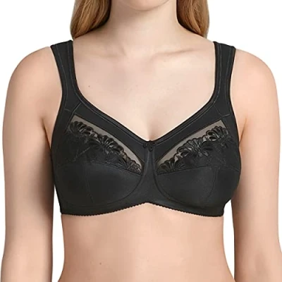 Image of Anita Comfort Women&#039;s Non Wired Bra, Black (Schwarz 001), 36 A