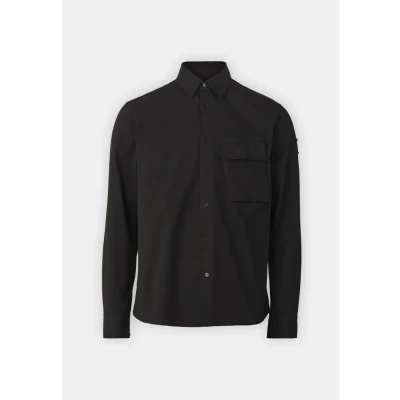Image of Belstaff Scale Shirt, Men&#039;s, Size: XL, Black