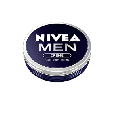 Image of NIVEA Men CREME Crafted Especially For Face, Body, Hands Boost Hydration Light Non greasy, Sticky Dermatologist Tested Formula, 30 ml (Pack of 4)