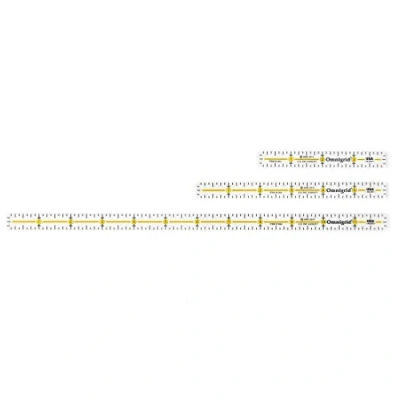 Image of Dritz Omnigrid Ruler Trio 4 inch, 6 inch and 12 (pack of 3)