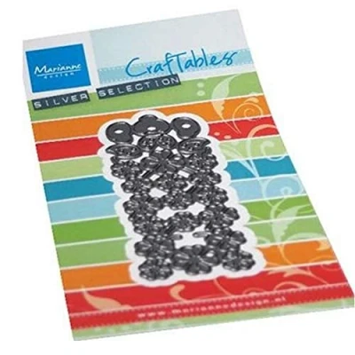 Image of Marianne Design Craftables, Lucky, for Paper Craft Projects, Silver or White, One Size
