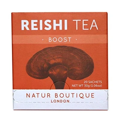 Image of Natur Boutique Reishi Tea Sachets, 20 Counts