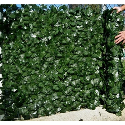Image of Best Artificial English Ivy Leaf Screening 3m x 1.5m Privacy Hedging Wall Landscaping Garden Fence **UV Fade Protected** (1)