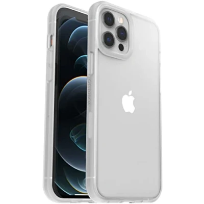 Image of OtterBox React + Trusted Glass Series for iPhone 12 Pro Max, transparent