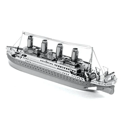 Image of Metal Earth Titanic Model, Silver