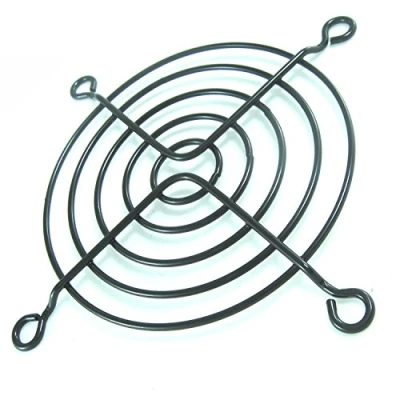 Image of AABCOOLING Grill 80 Black Metal for 80mm Fans, Fan Grill, Dust Filter, Cover, And Filter