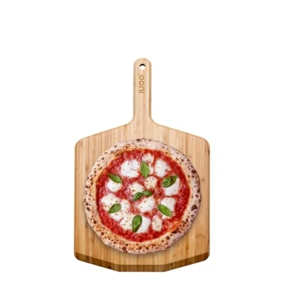 Image of OONI UU P08200 Bamboo Pizza Peel &amp; Serving Board Brown, Brown
