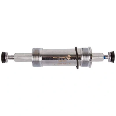 Image of M Wave Unisex Adult Carousel BB BSA SQ Fat Bike Bottom Bracket, Silver, One Size