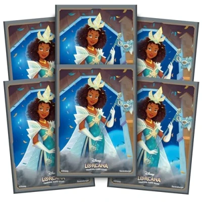 Image of Ravensburger Disney Lorcana TCG Trading Adults and Kids 8 Years Up Tiana 65 Card Sleeves Set 5: Shimmering Skies