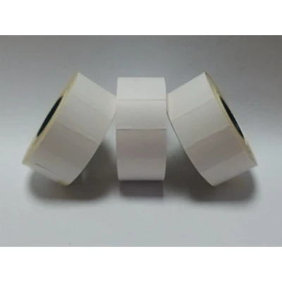 Image of CT7 26mm x 16mm Price Gun Labels White Permanent 10 Rolls / 10,000