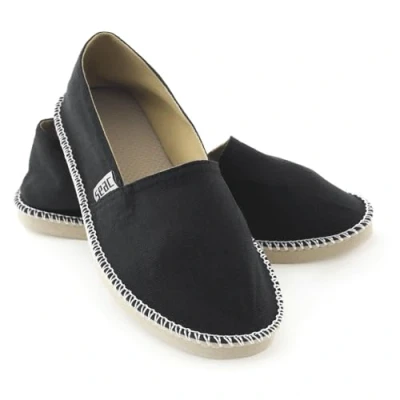 Image of SEAC Malaga, Canvas Shoes Espadrilles for Men and Women Black