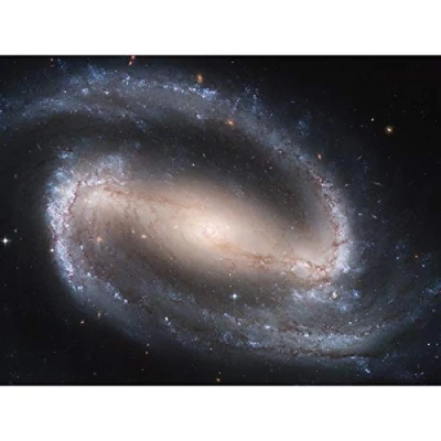 Image of Wee Blue Coo Space Telescope Stars Galaxy Hubble Universe Spiral Large Art Print Poster Wall Decor 18x24 inch