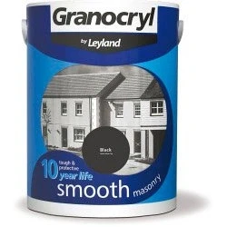 Image of Granocryl Smooth Masonry 2.5L Black (489598)