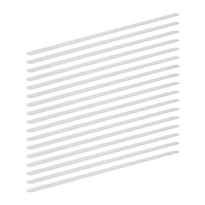 Image of Relaxdays Non Slip Strips, 60 cm Length, Anti Shower Treads for Shower, Bathtub and Steps, Transparent