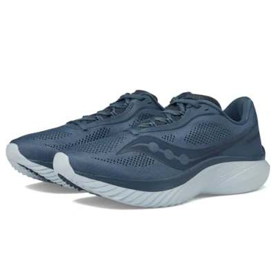 Image of Saucony men&#039;s Kinvara 15 Sneaker, Dusk/Granite, 10.5