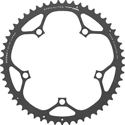 Image of Spécialités TA Horus Campagnolo 11 Speed 135PCD Chainring, Black, 50T Outer