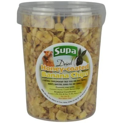 Image of Supa Small Animal Banana Chips, 1 Litre Made From Human Grade Food Material Excellent Treat For Your Pet,