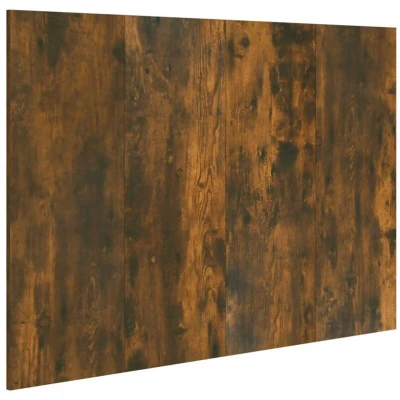 Image of vidaXL Bed Headboard Smoked Oak 120x1.5x80 cm Engineered Wood
