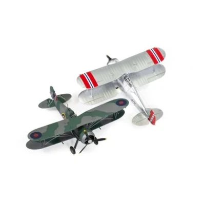 Image of Airfix A02052B Gloster Gladiator Mk.I/Mk.II Classic Kit Military Aircraft, un Painted