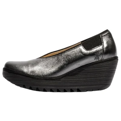 Image of YOZA438FLY Idra Leather Women&#039;s Platform Shoes