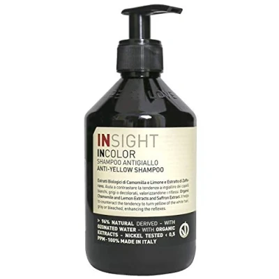 Image of Insight Anti yellow shampoo 400 ml