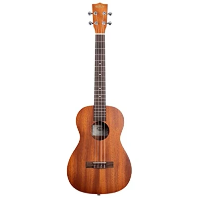 Image of KALA KA B Satin Mahogany Baritone Ukulele with Bag (UB B)