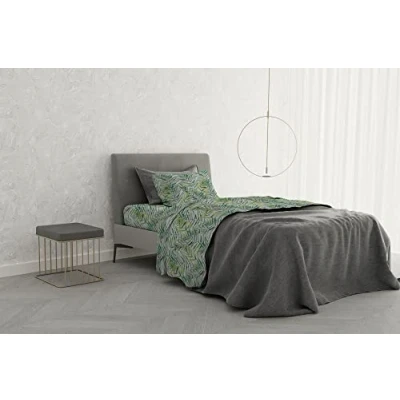 Image of Italian Bed Linen MB Home Basic “Dafne Sheet Set, Honolulu, Single