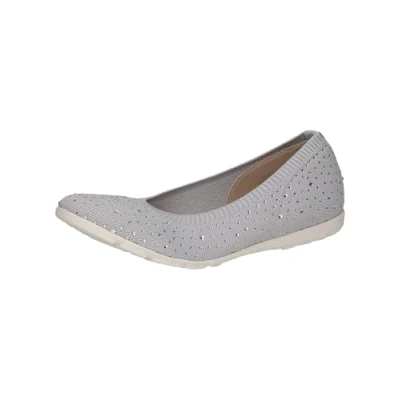 Image of CAPRICE Women&#039;s Damen 9 22107 42 Ballet Flat, Anthra Croco, 7.5 UK