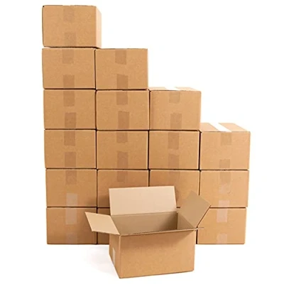 Image of Single Wall Cardboard Boxes Shipping Mailing Postal E Commerce Durable For Picking, Packing &amp; Storage (12x9x9&quot;)