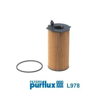 Image of 68032204AA, 68032204AB Oil Filter PURFLUX L978 Insert JEEP: WRANGLER 3, DODGE: Nitro Off Road