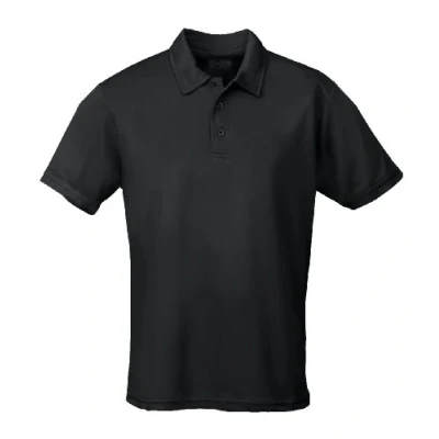 Image of AWD Just Cool Breathable Polo Shirt Jet Black 2XL