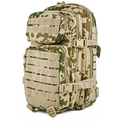 Image of US Assault Army Pack Tactical MOLLE Backpack 20L German Tropical Camo