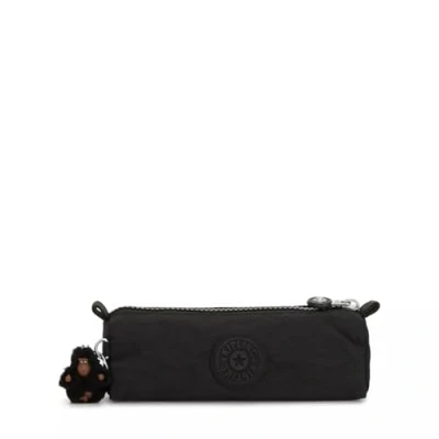 Image of Kipling Freedom Pencil Case, True Black, 8.75&#039;&#039;L x 2.5&#039;&#039;H 2.5&#039;&#039;D, Women&#039;s Pouch, Small, Zipped, Water Resistant, Pen Case
