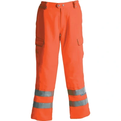Image of Pulsarail Combat Trouser, 32&quot; Waist Regular Leg, Hi Viz Orange