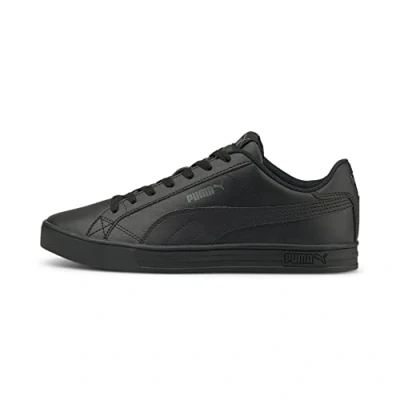Image of Puma Mens Smash Vulcan 3 Low Trainers Black Size UK 11