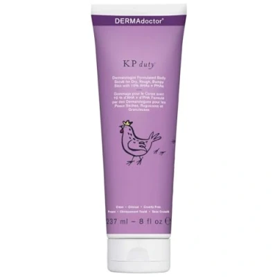 Image of DERMAdoctor KP Duty Skin Care Body Scrub Dermatologist Formulated Exfoliant for Keratosis Pilaris and Dry, Rough, Bumpy with 10% AHAs + PHAs, 237ml (20315 7)