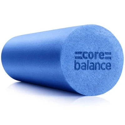 Image of Core Balance Foam Roller Massager 45cm Long Medium Density EPE Muscle Massage (45cm Blue)