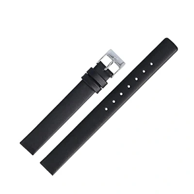 Image of Skagen 358XSSLBC Watch Strap, 12 mm, Leather, Black, XS
