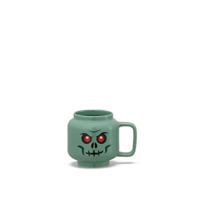 Image of Room Copenhagen Lego Ceramic Mug, Small Green Skeleton Sand 40460808 Mug